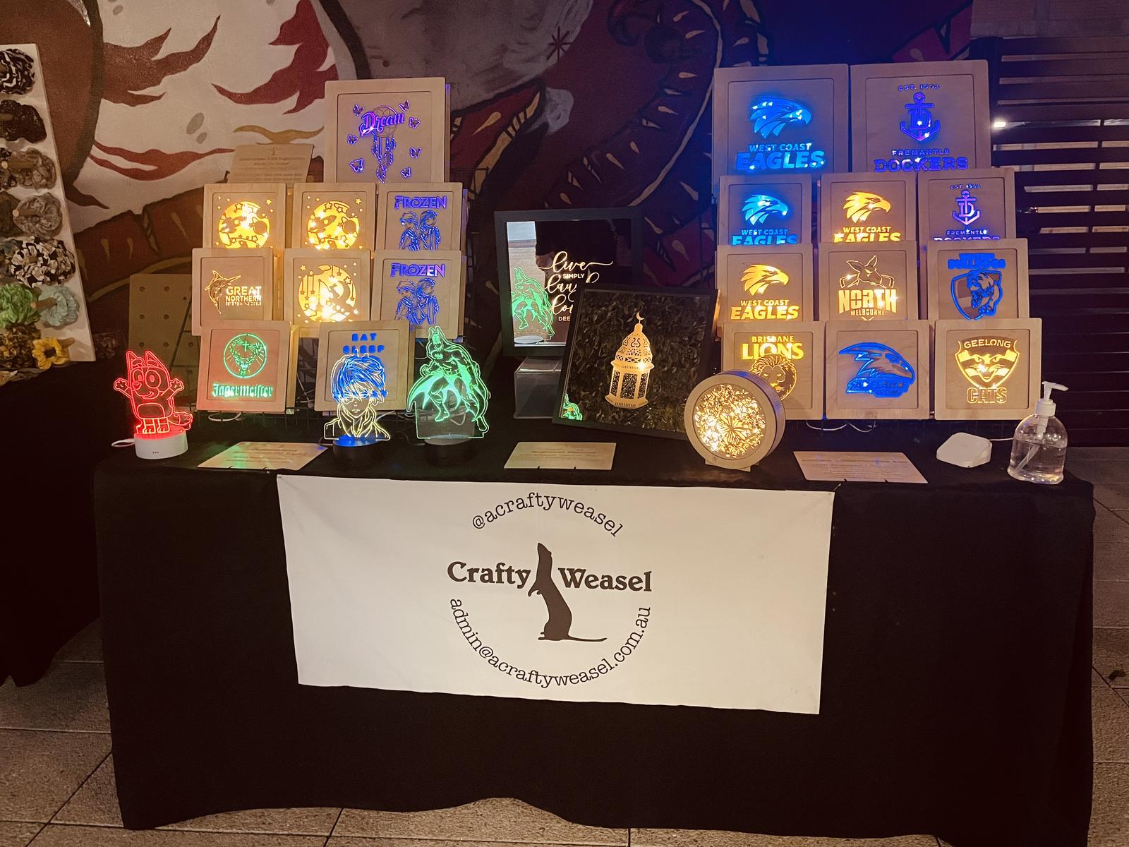 Lightboxes on Display