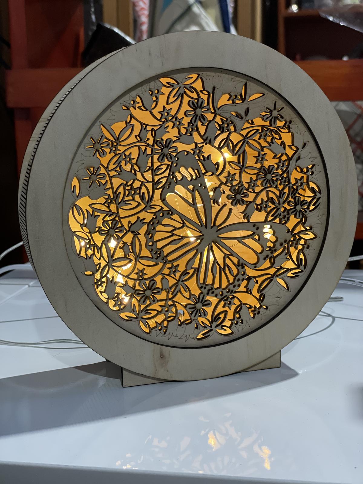 Butterflies & Flowers Lightbox