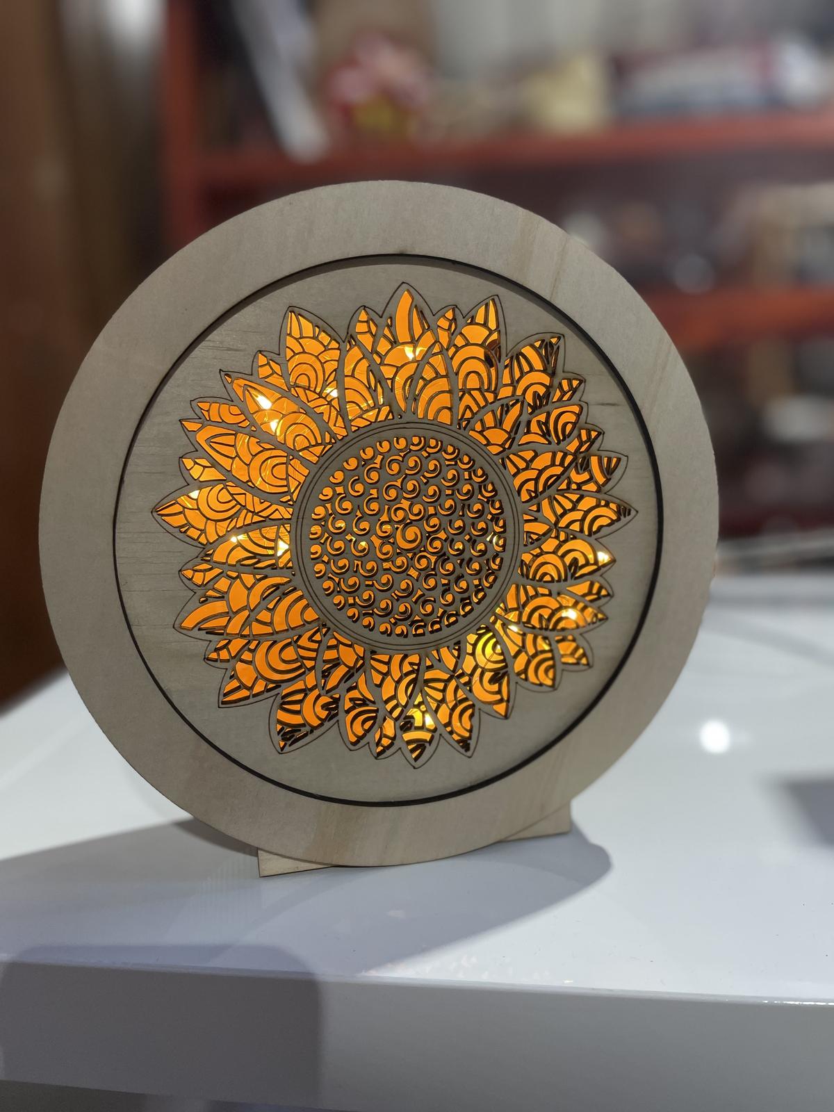 Sunflower Lightbox