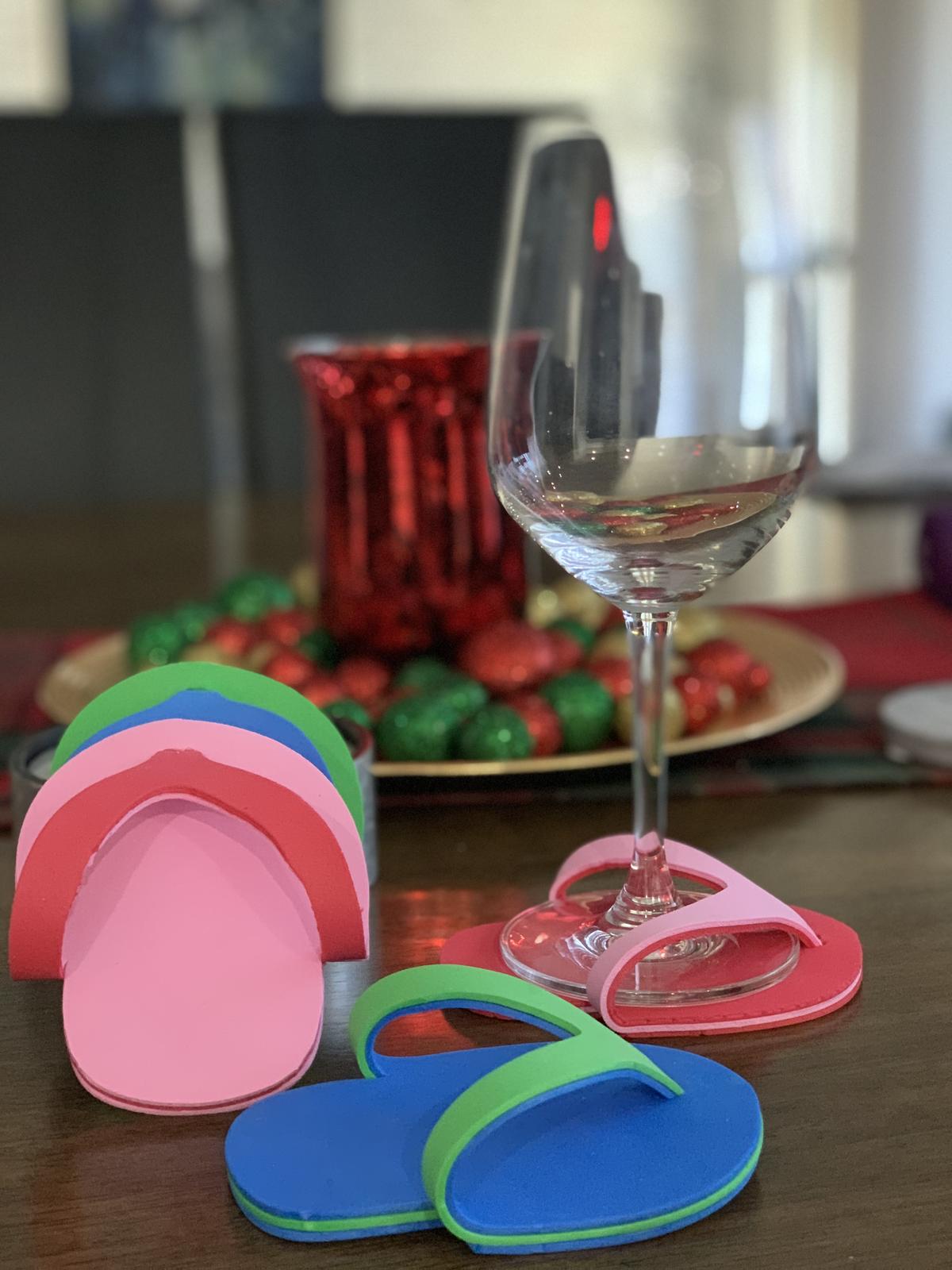 Wine Glass Thongs