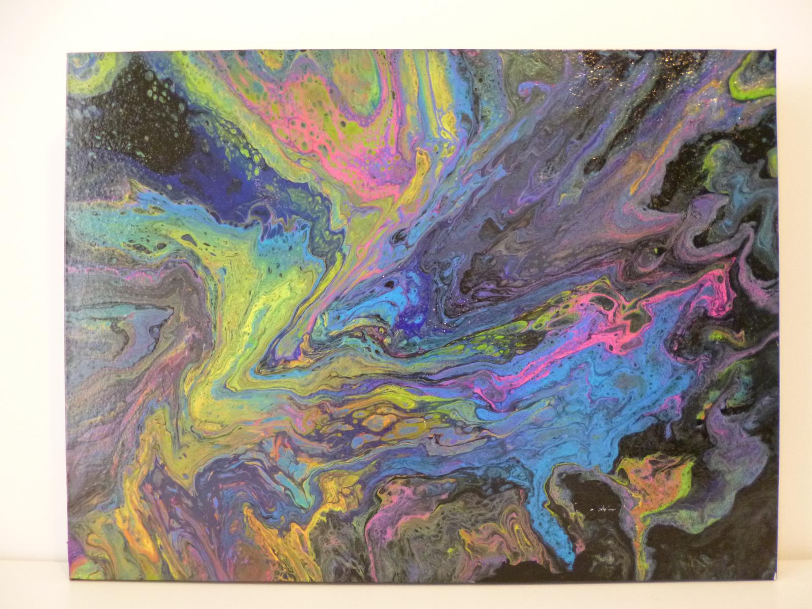 'Oil Slick' painting