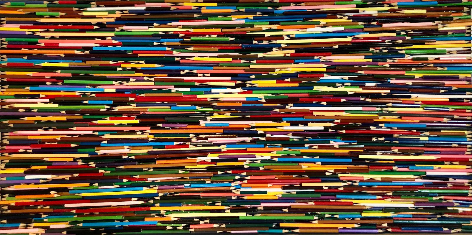 Pencil 3D wall hanging