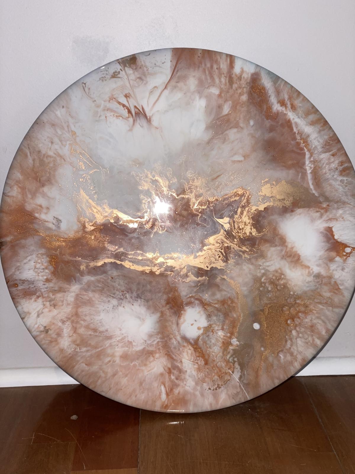 Resin art boards