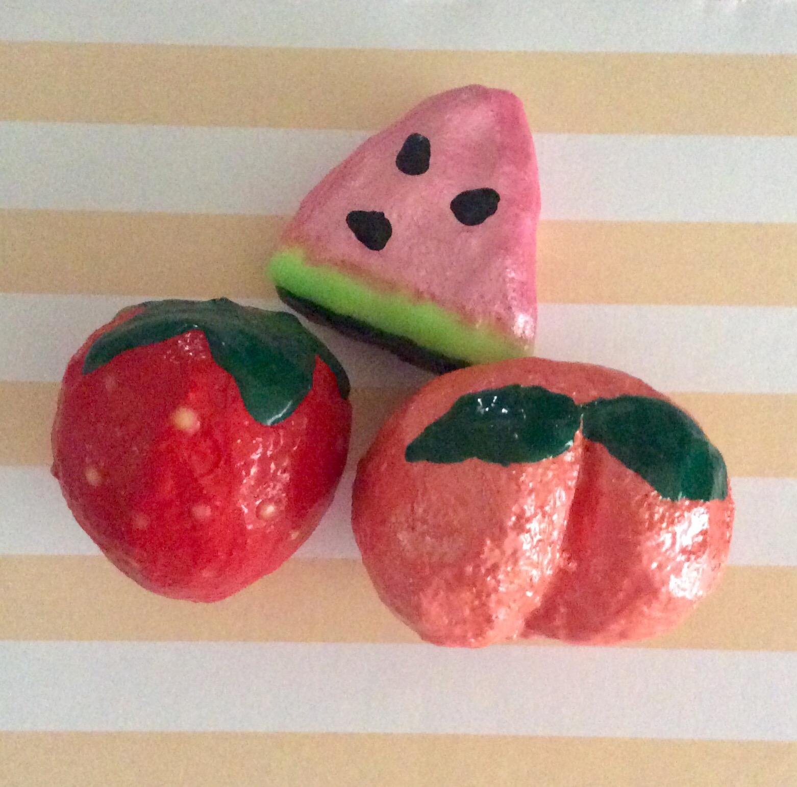 Mini Fruit Handmade Squishies