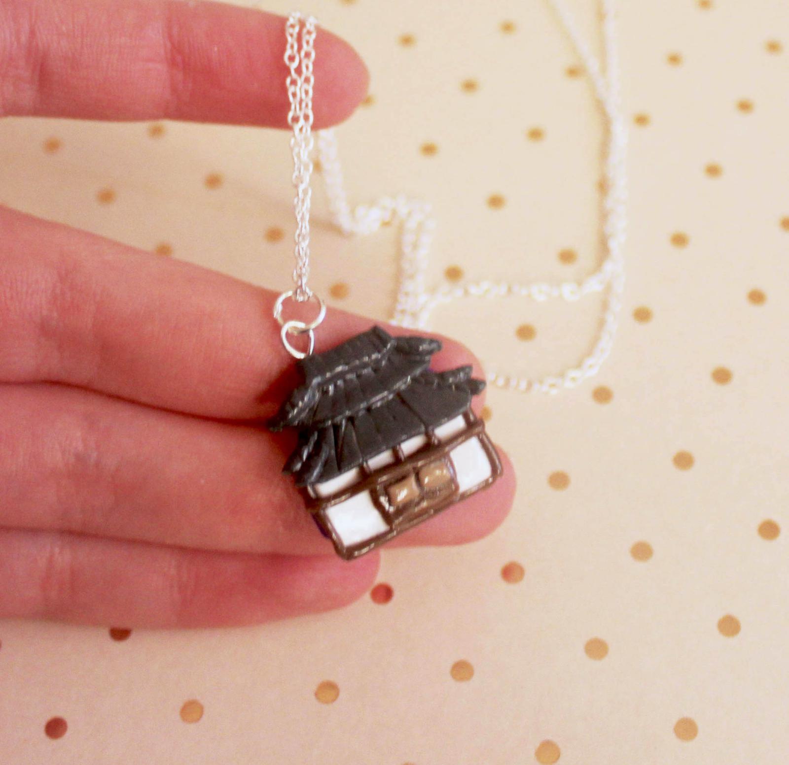 Japanese House Necklace