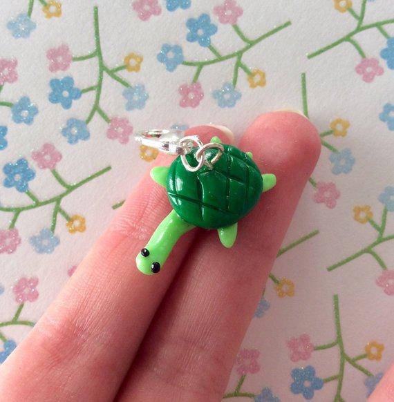 Turtle Key Ring Charm