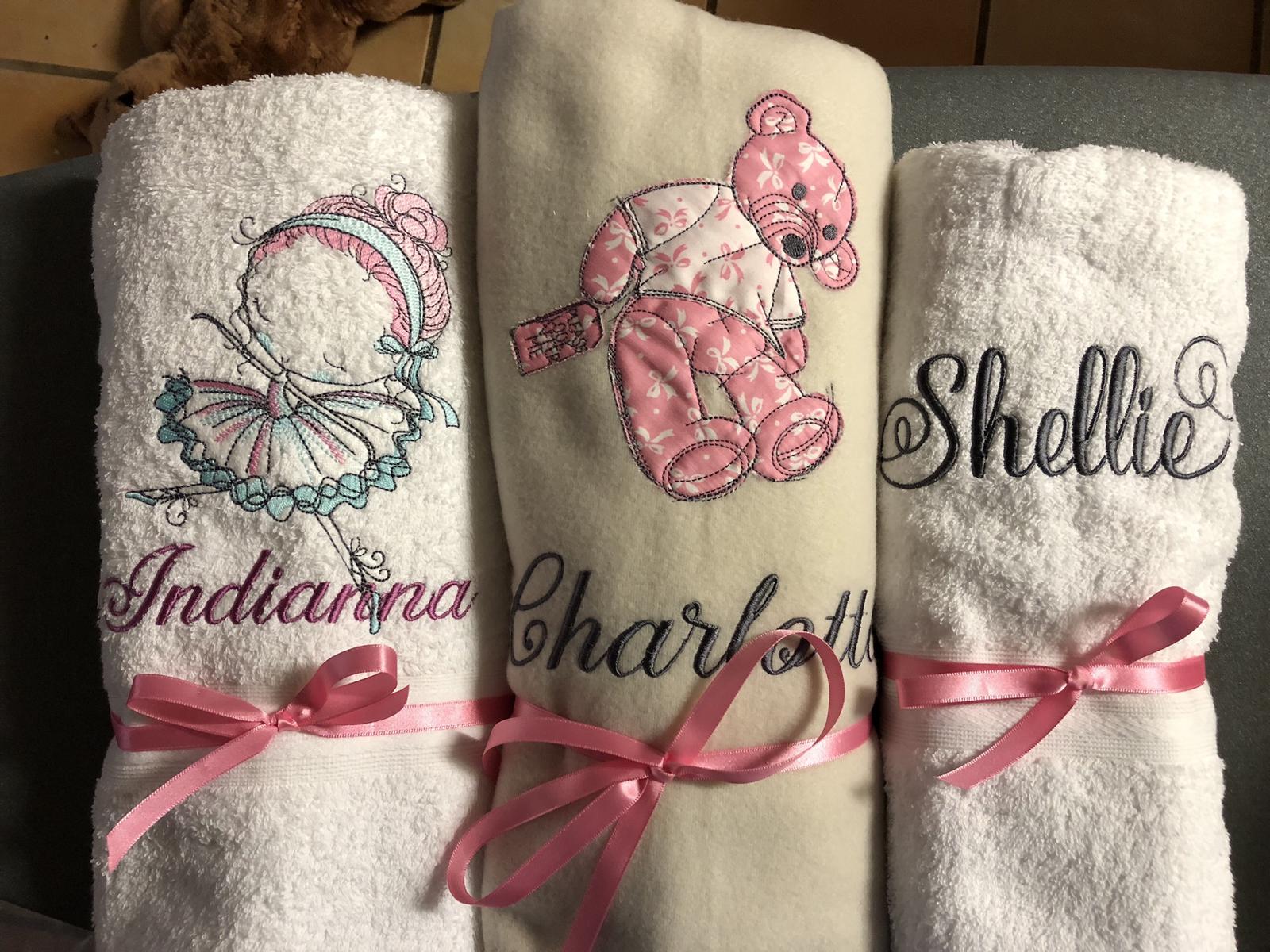 Personalized towels