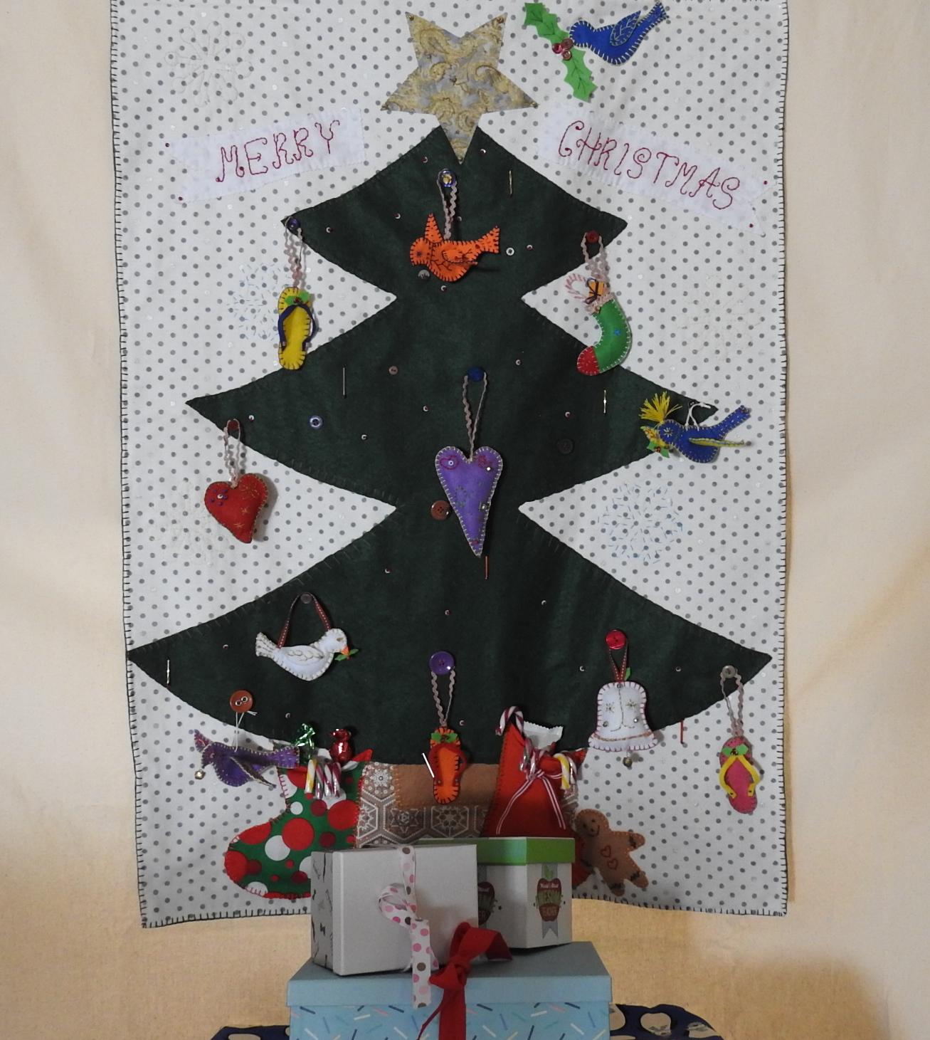 Hand made Christmas wall hanger