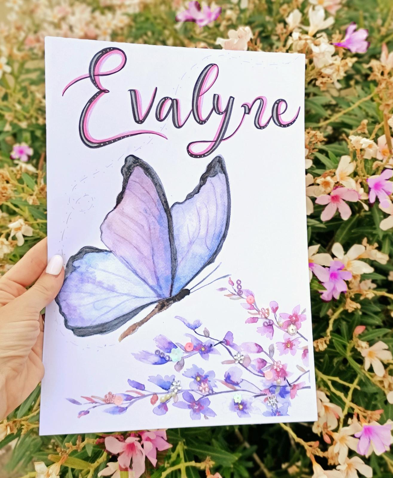 Personalised Butterfly