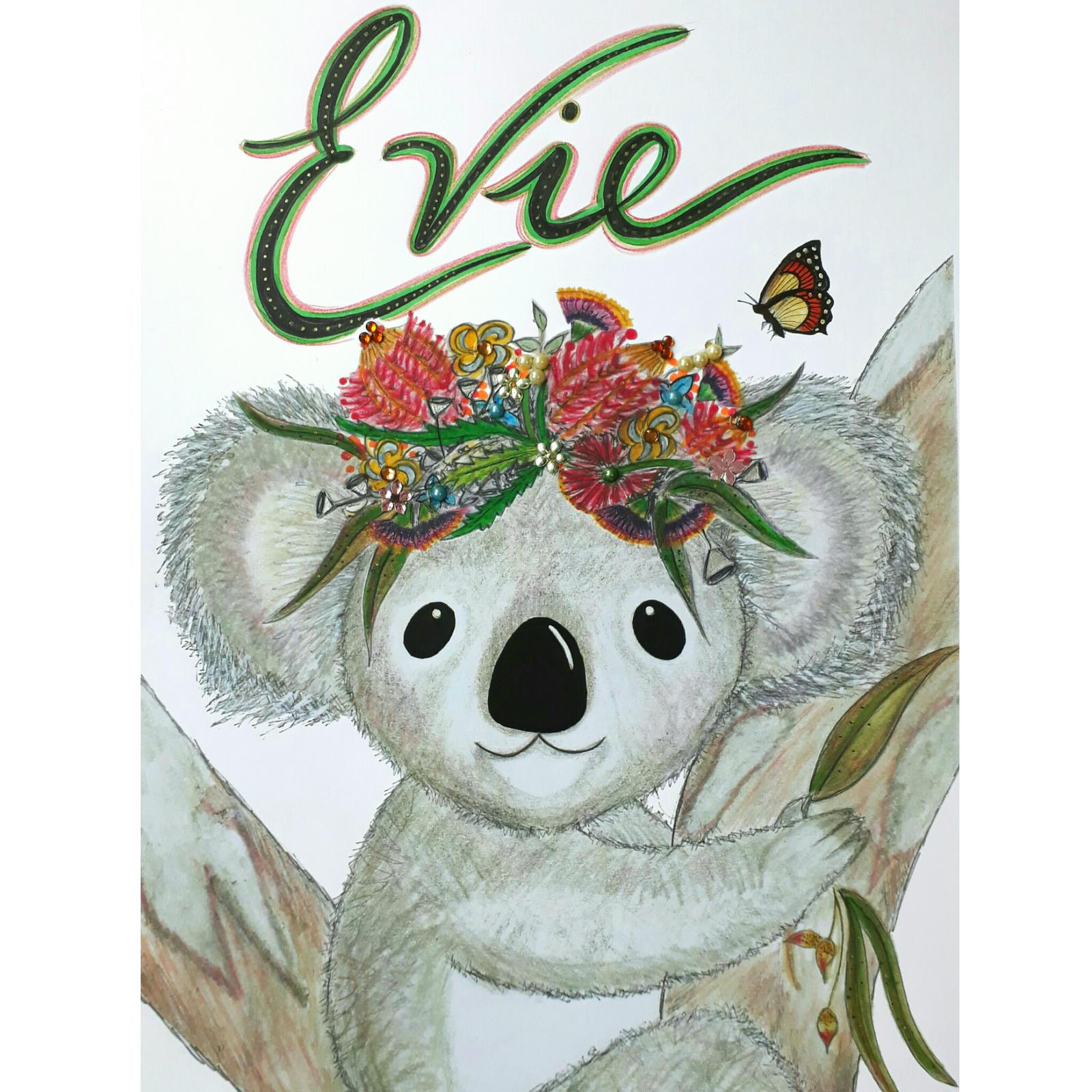 Personalised Girl Koala