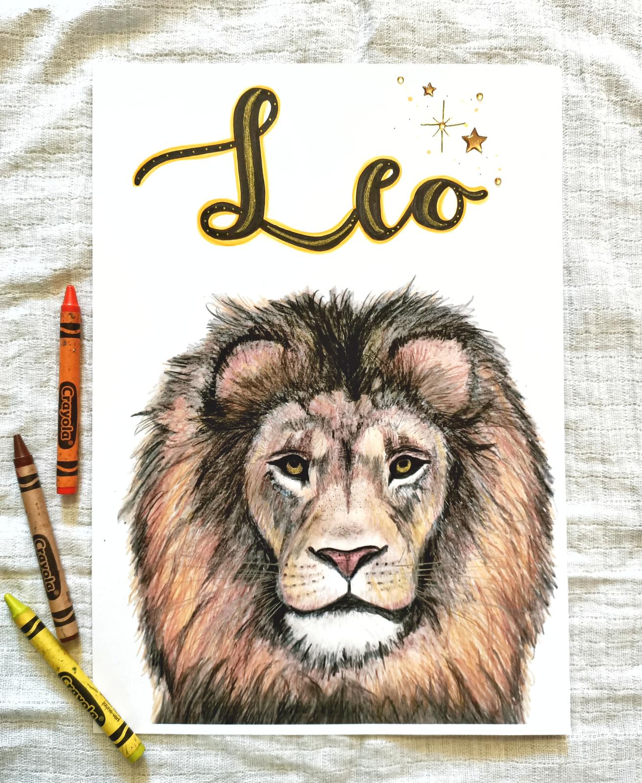Personalised Lion