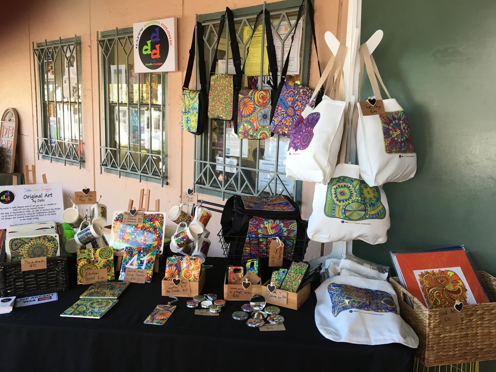 Stall at Kalamunda Markets