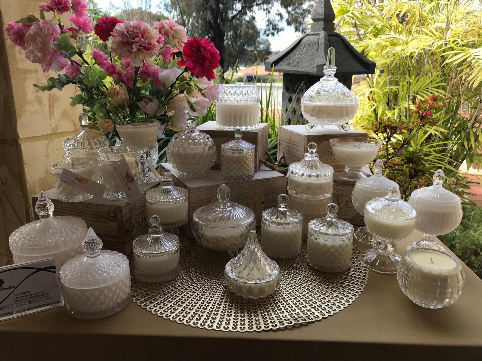 Lidded Candle Range