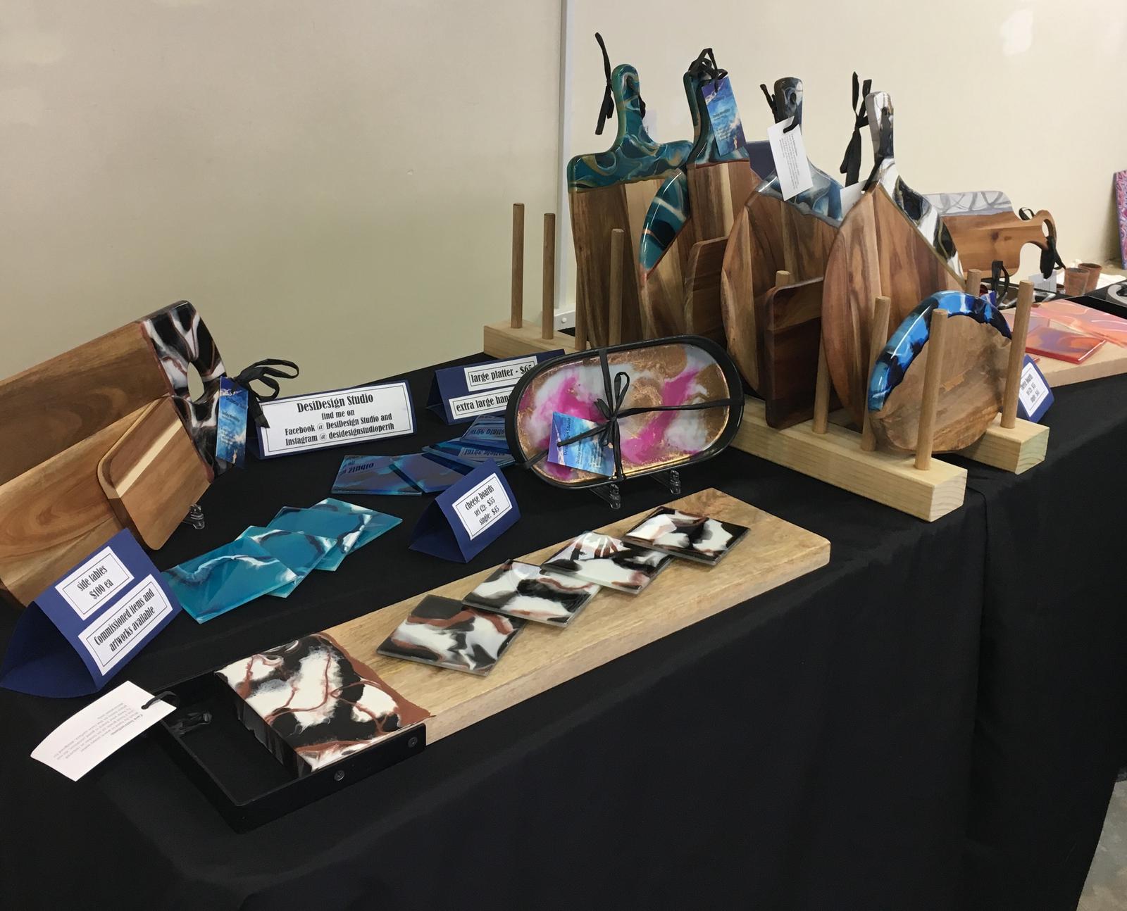 Market Stall setup
