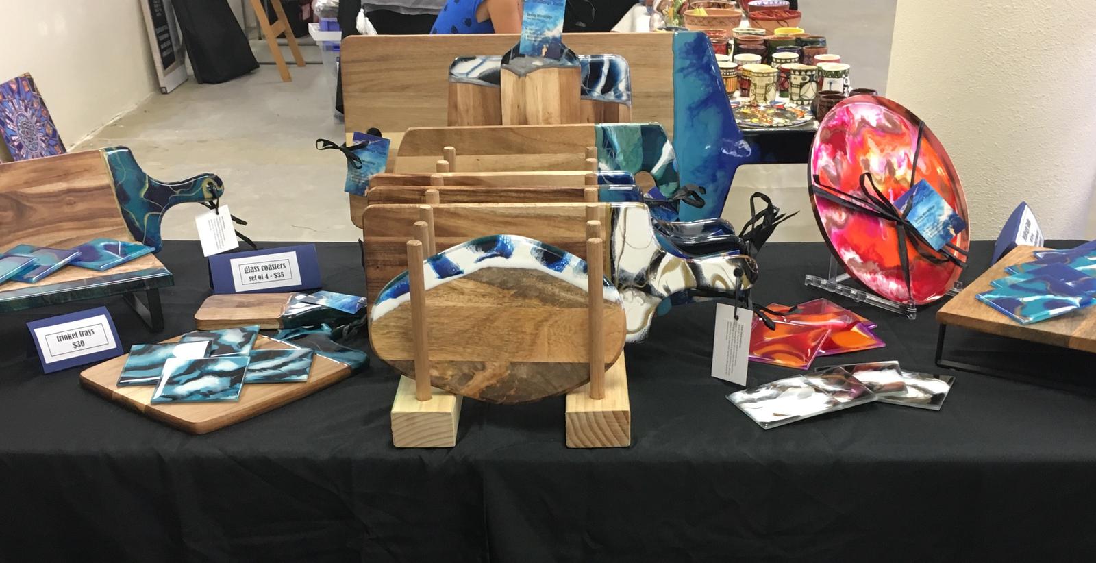 Market Stall setup