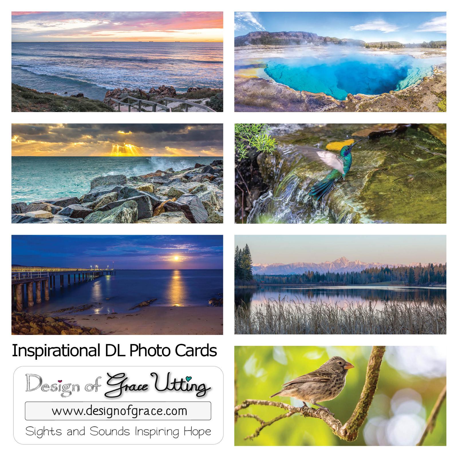 Inspirational DL Photo Cards