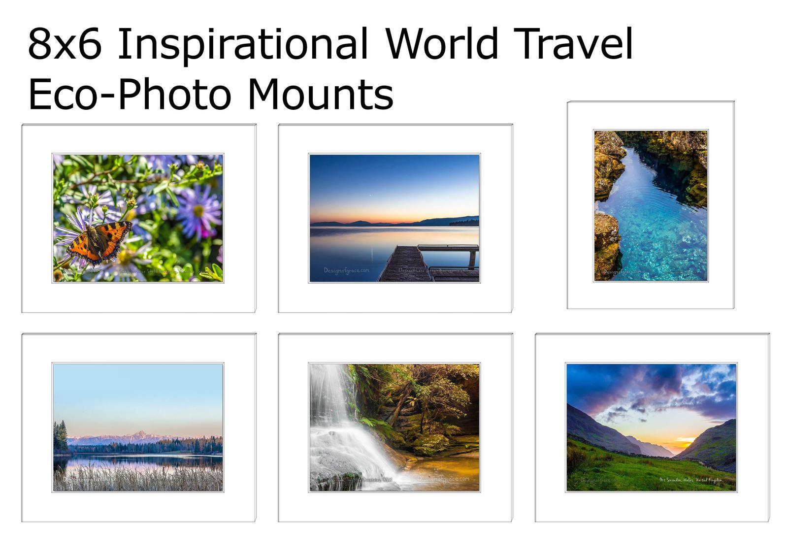 World Travel Nature Inspirational Eco Mounts