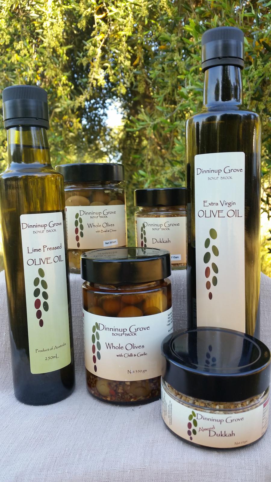 Oil, Olives, Dukkah