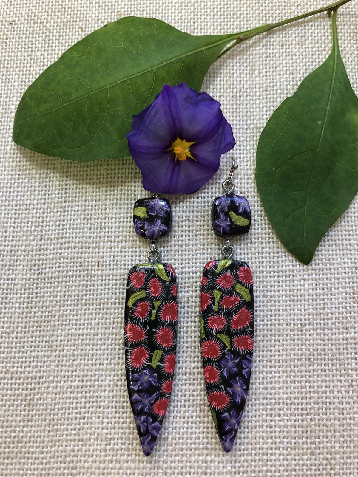 Pincushion Hakea Earrings