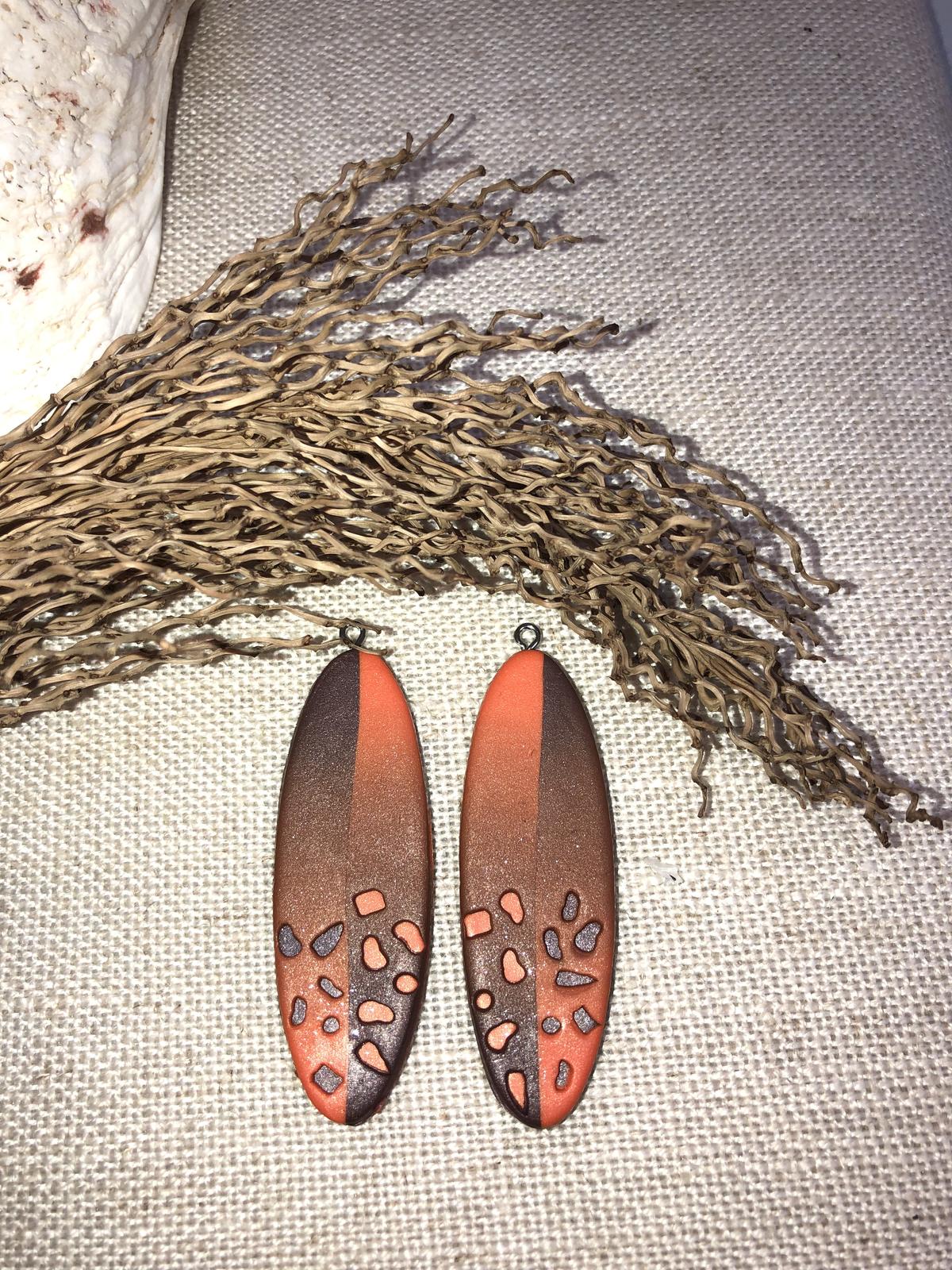 African Shield earrings