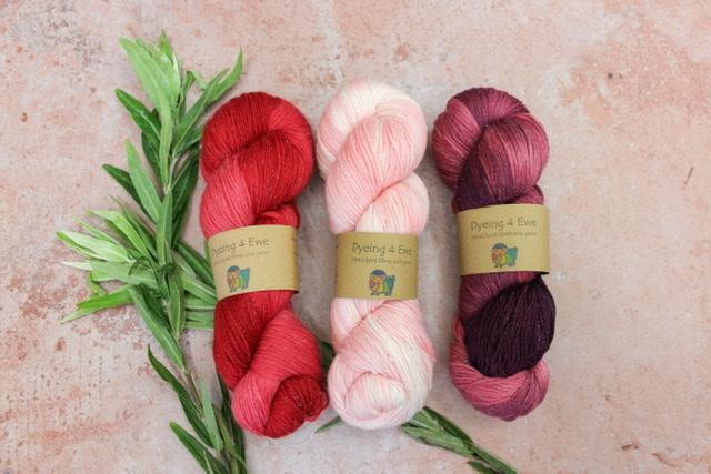 Red yarns