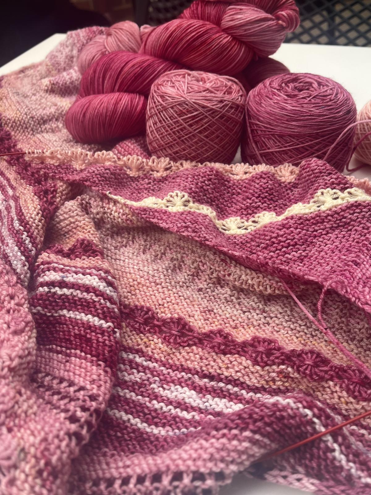 Handknit Shawls