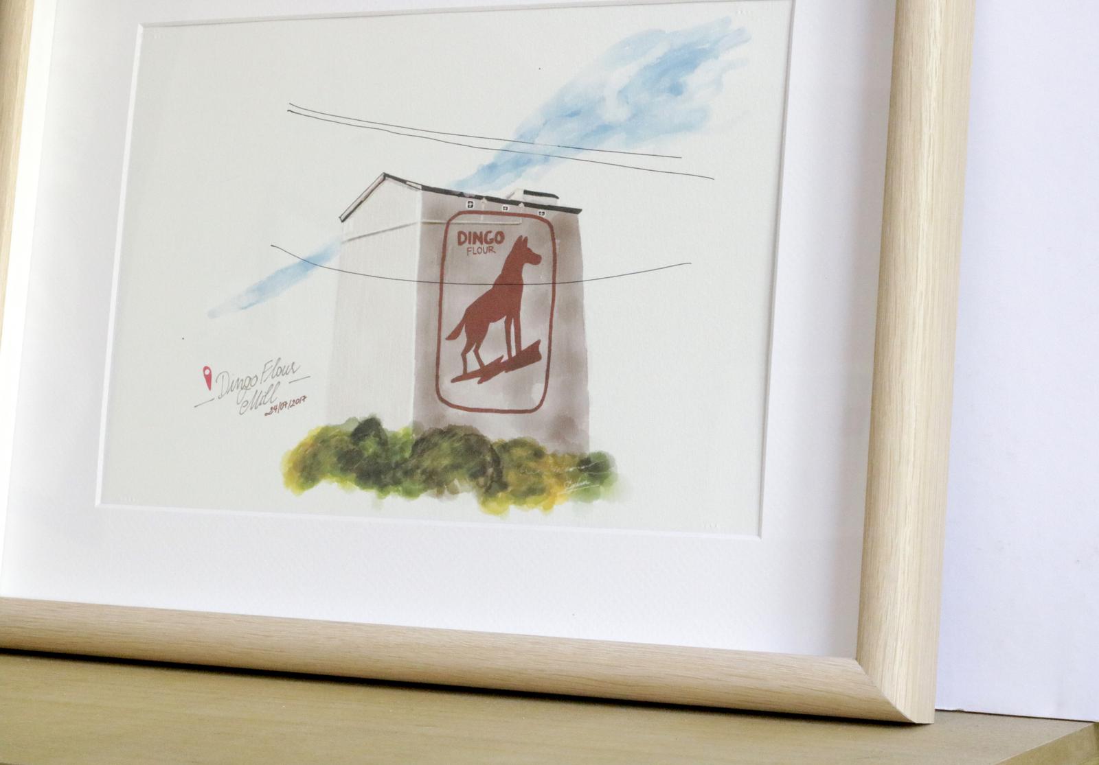 Product Images - Frames Work - Dingo Flour House