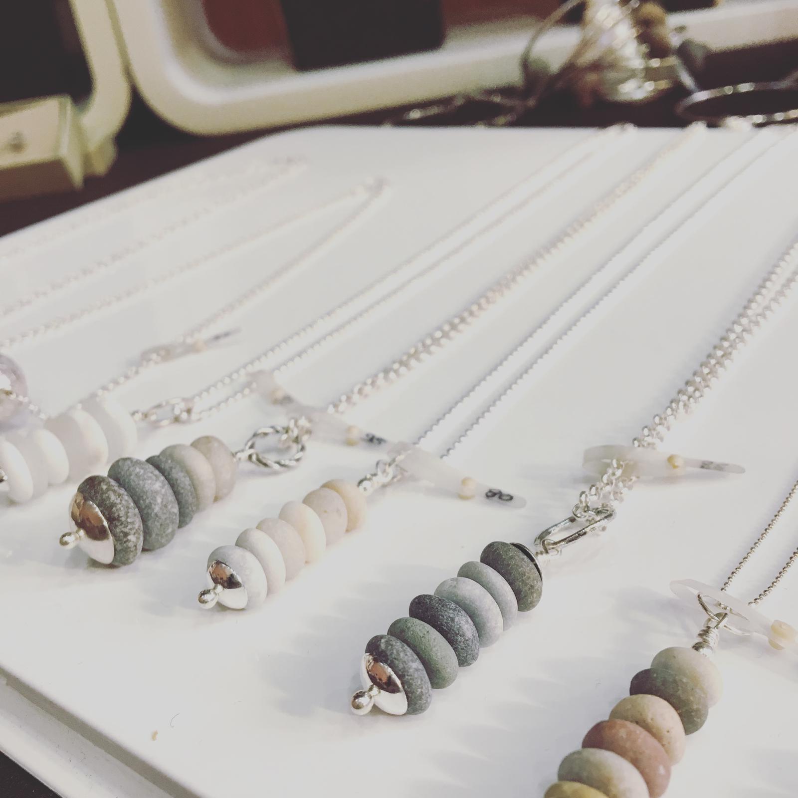 Pebble Stack Pendants