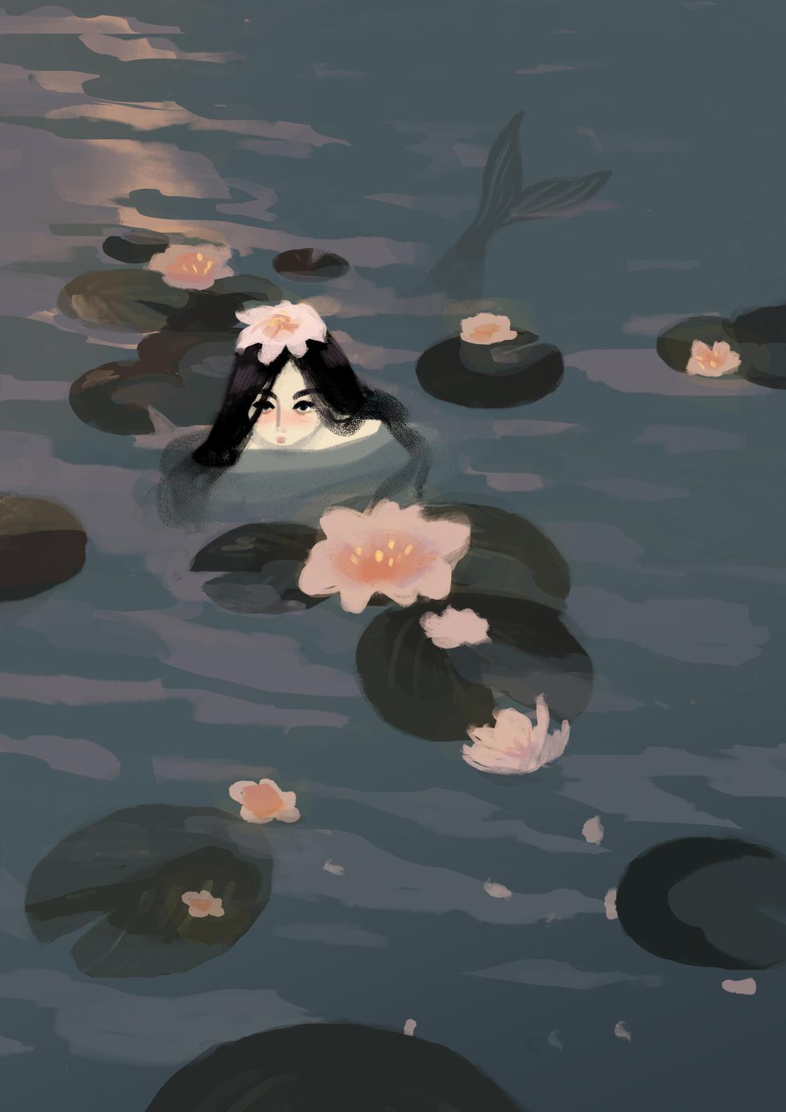The Mermaid print