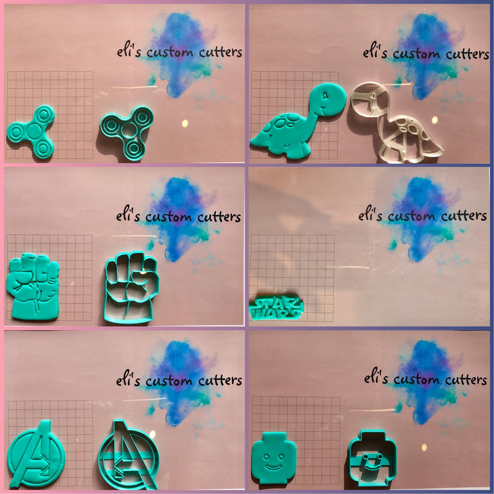 A small selection of cookie cutters