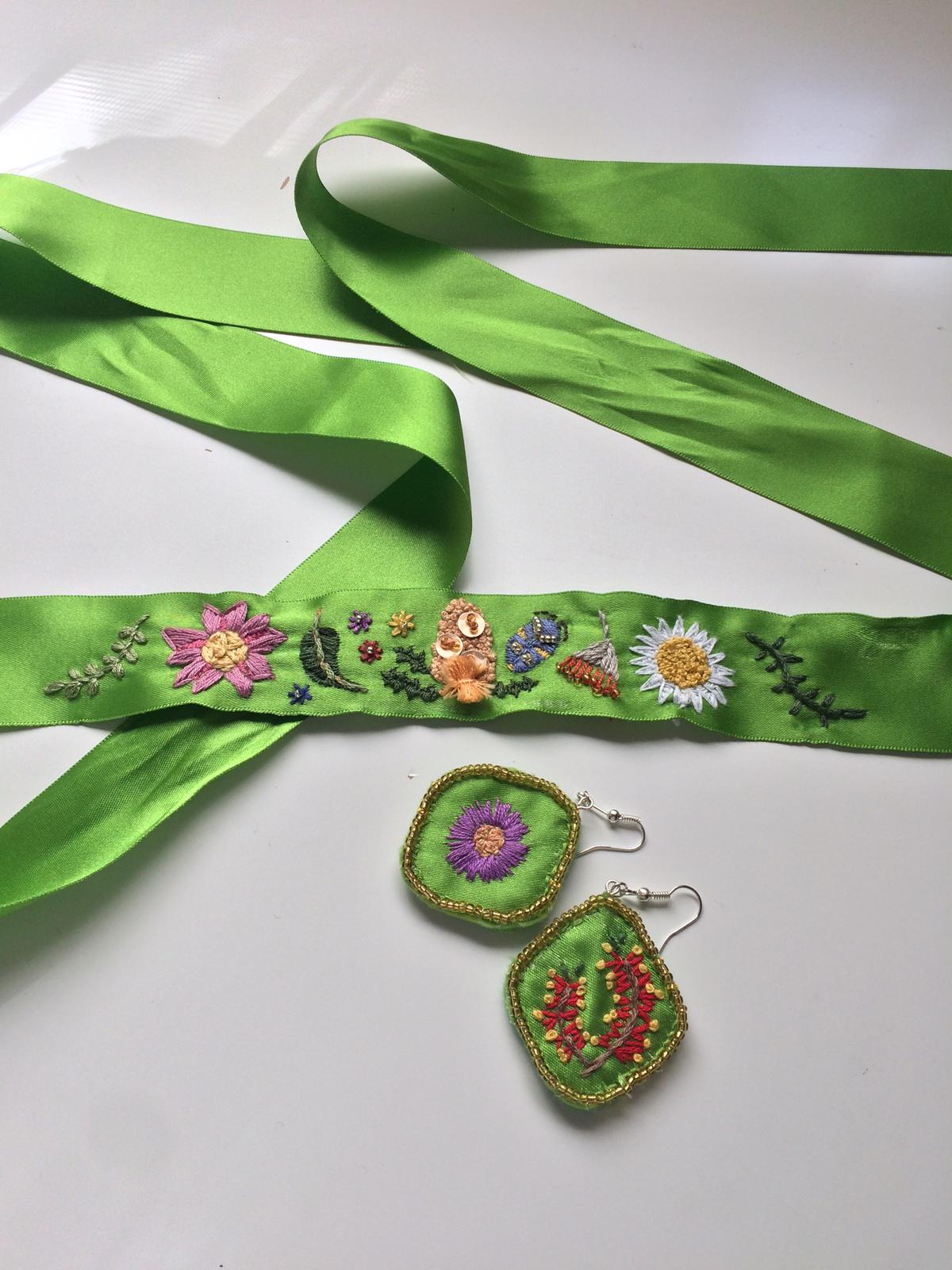 WA Native Flower Embroidery