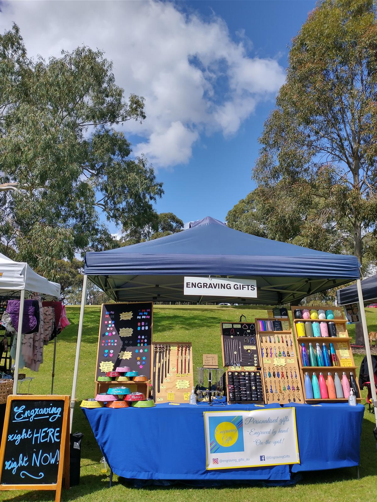 Outdoor Market Set Up