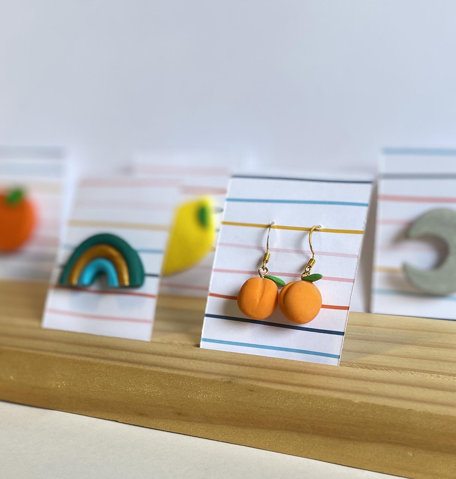Peach Earrings