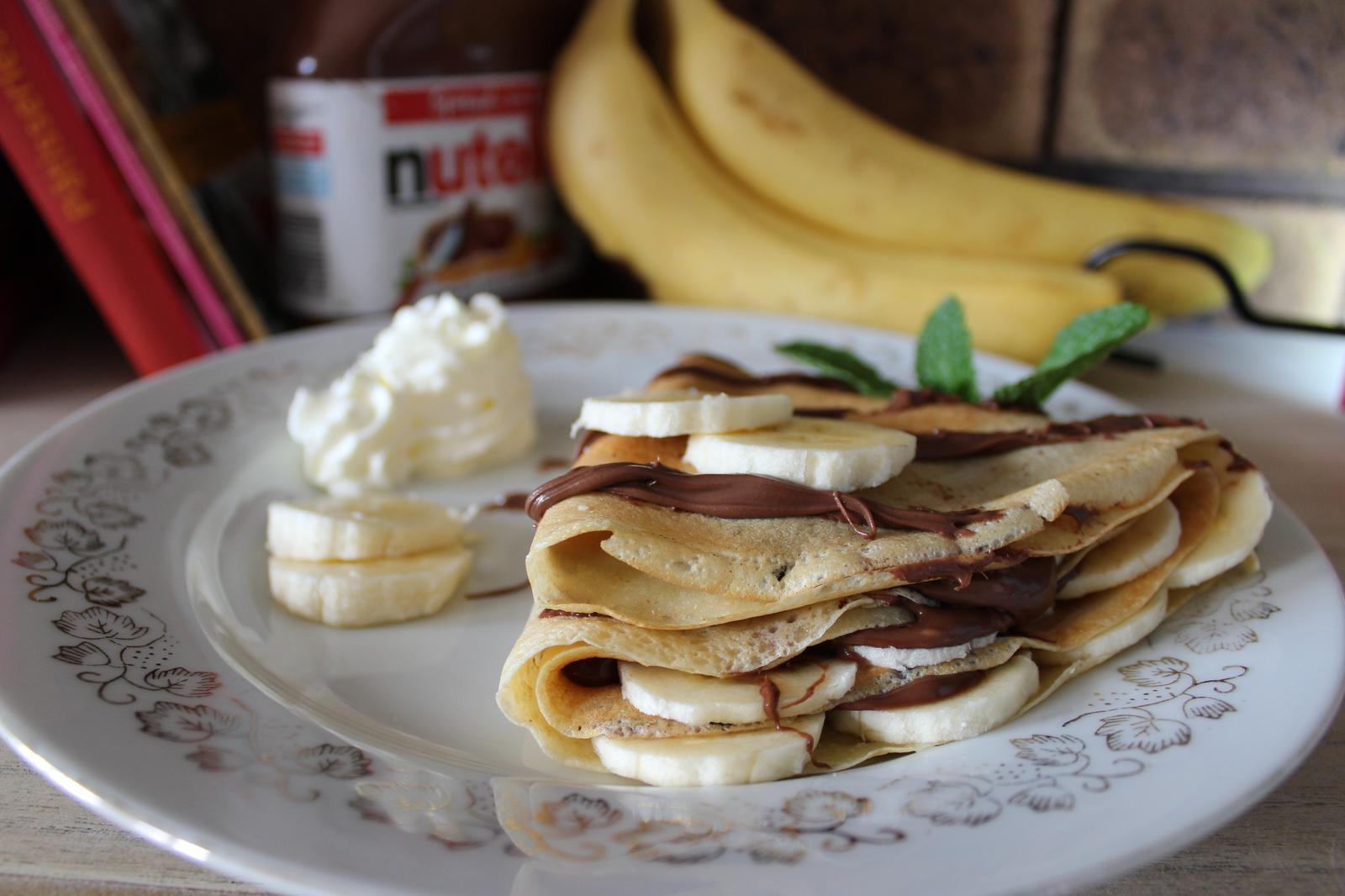 Banana Nutella Crepe