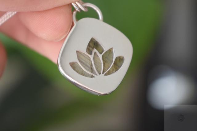 Lotus necklace