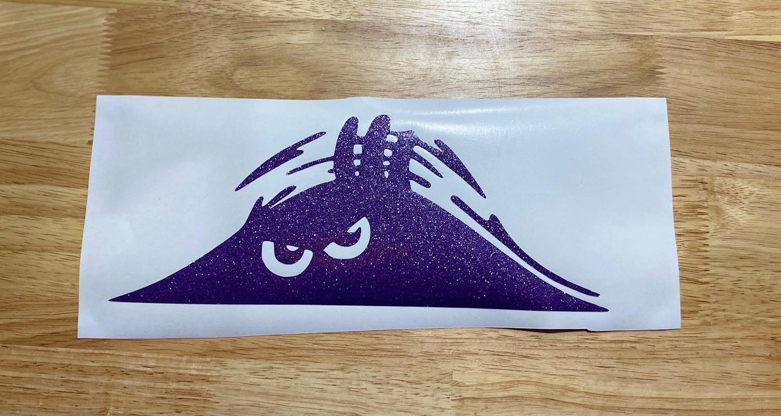 Monster Car sticker