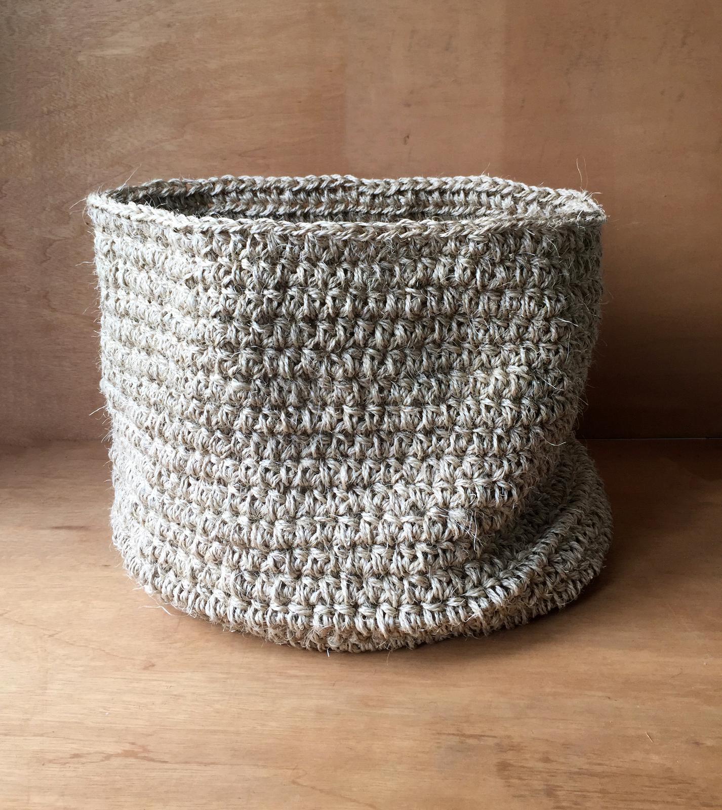 Sisal basket large