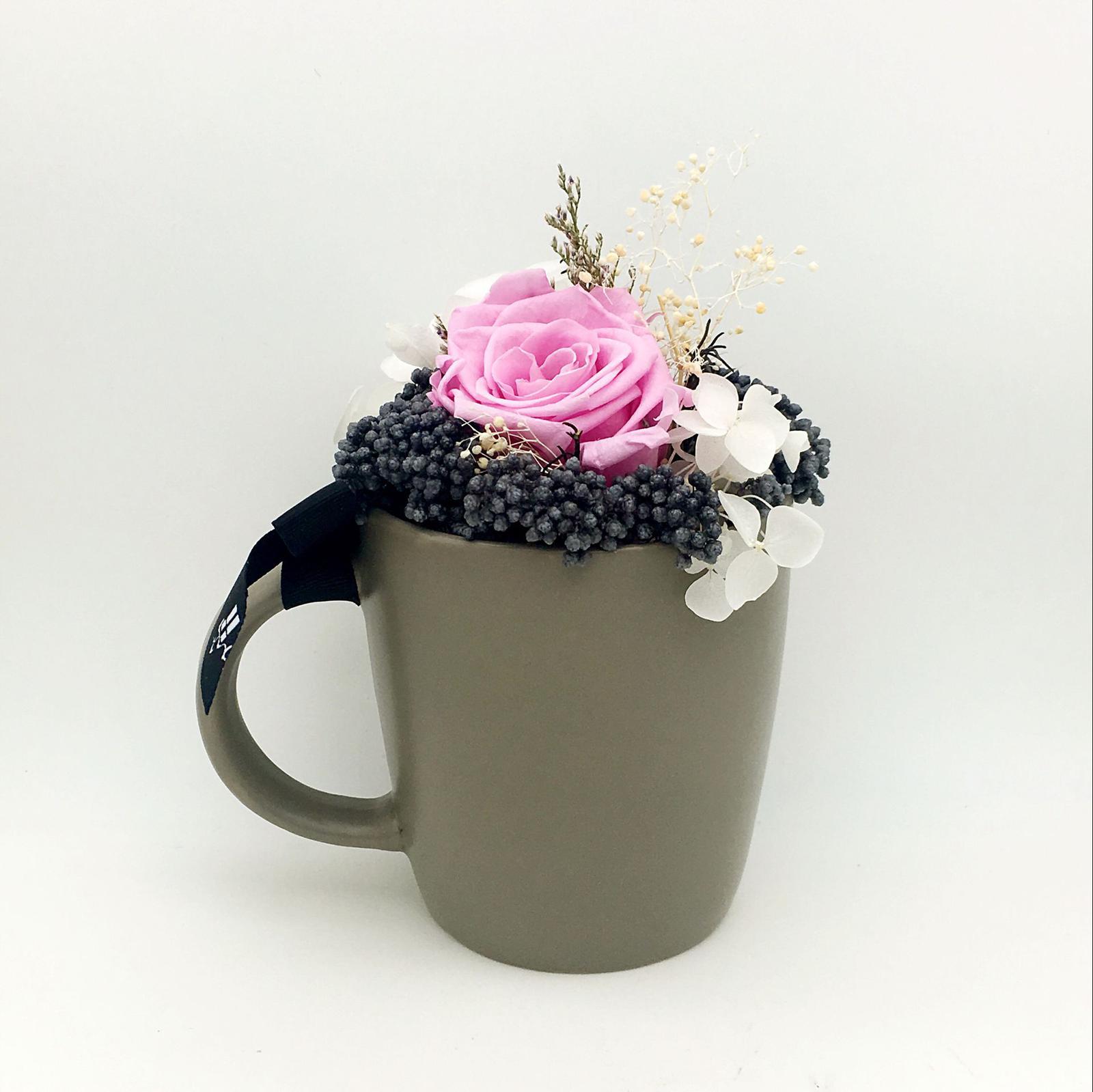 Mugs and roses
