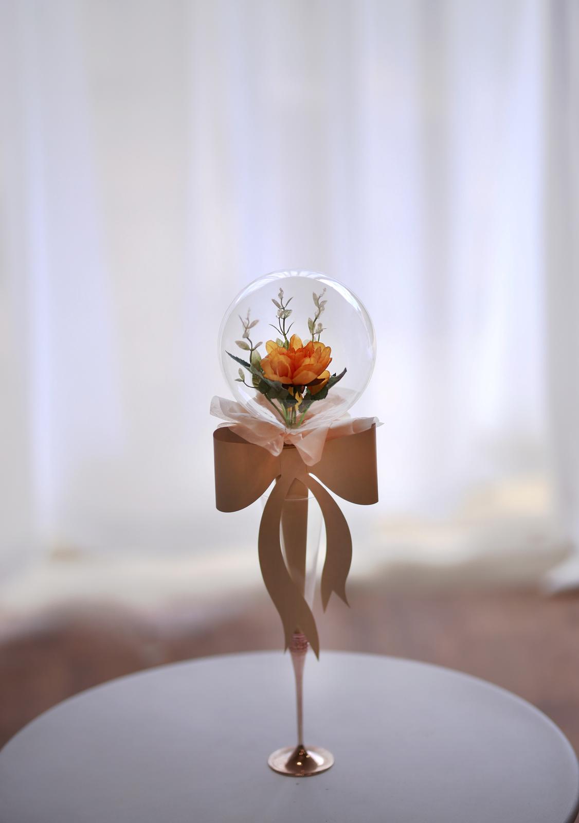 single flowerballoon