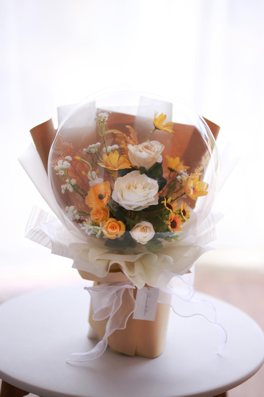 Medium flowerballoon Bouquet type