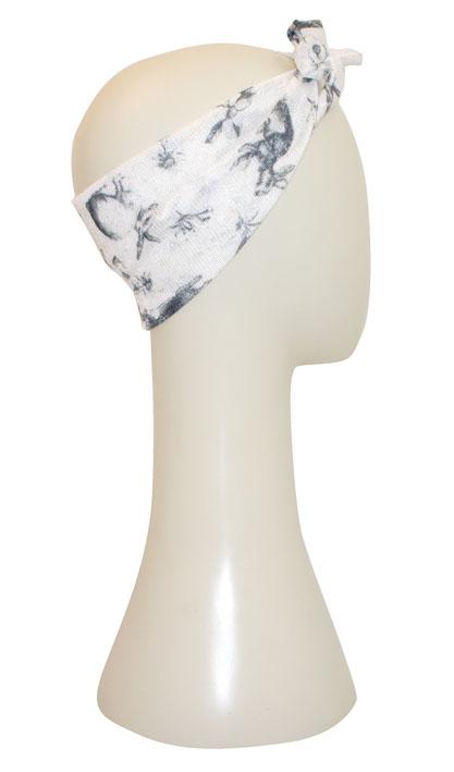short tie headband