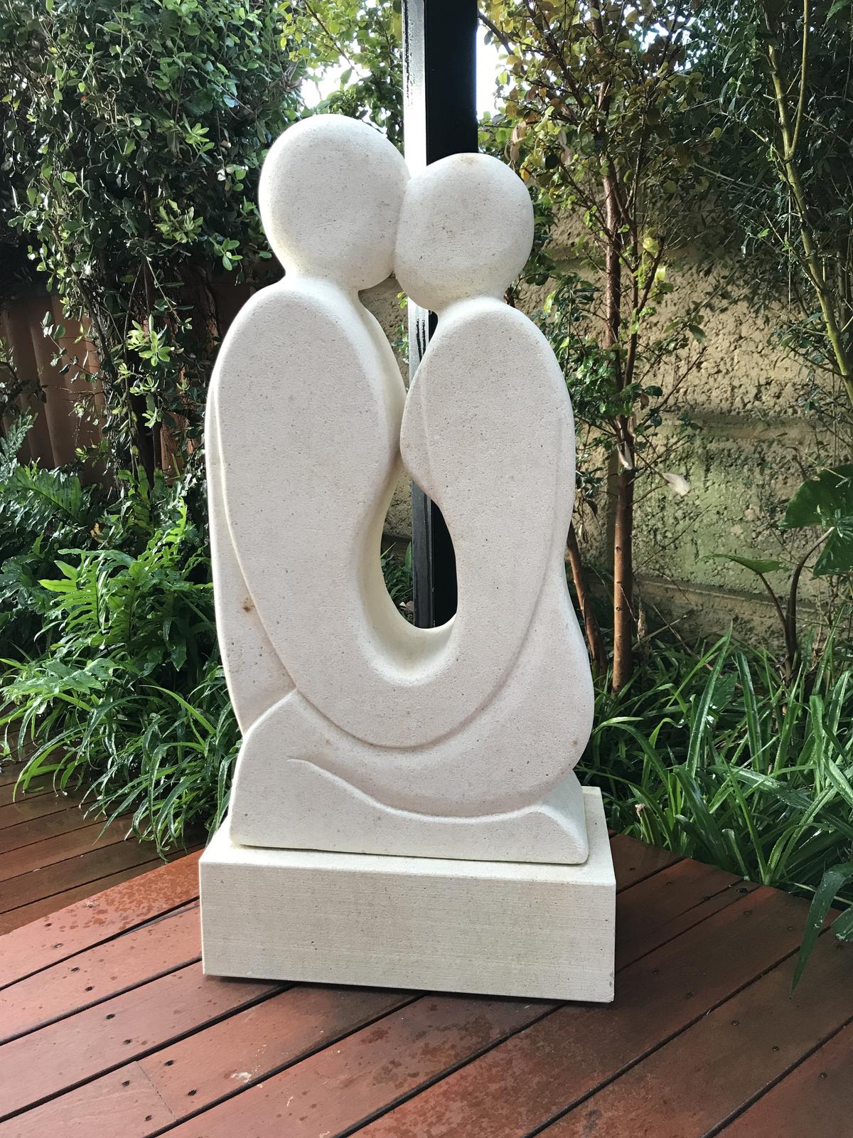 Hand carved 40 million year old NZ limestone.