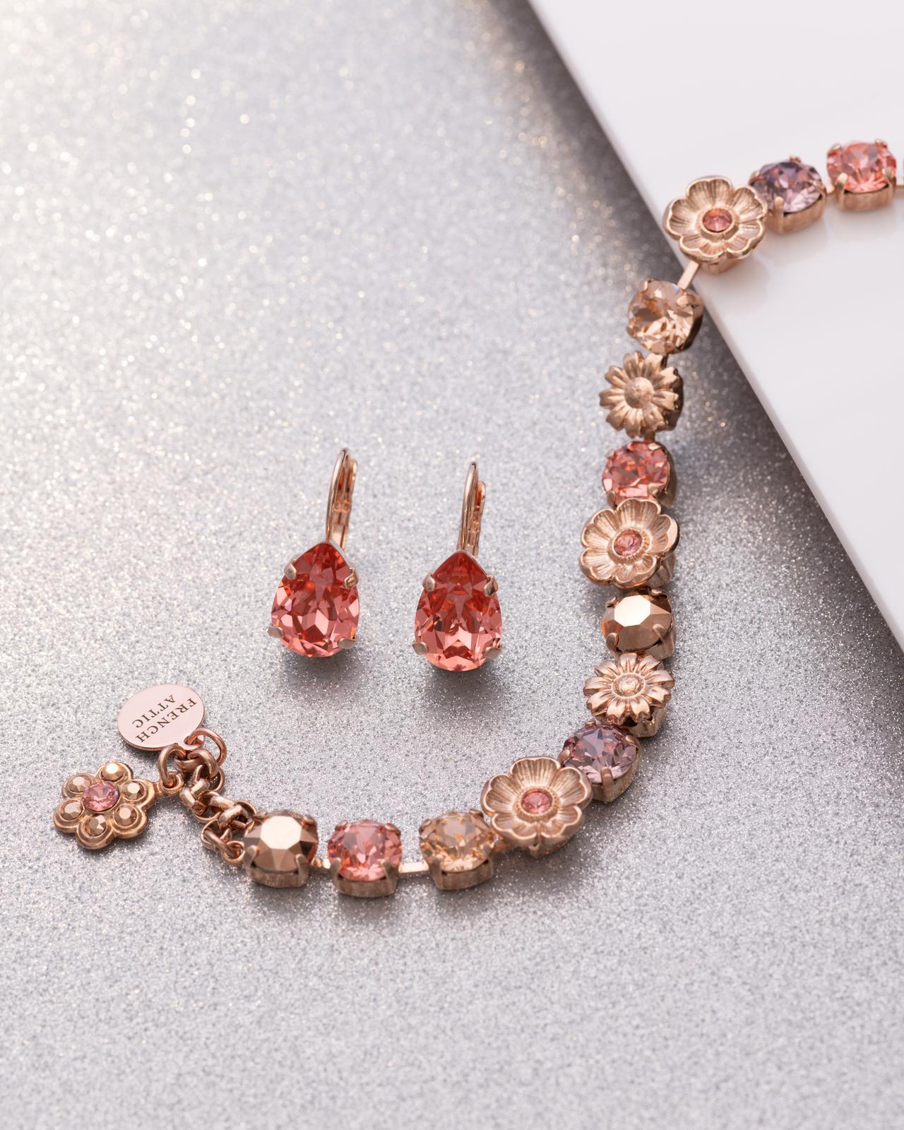 Floral Bracelet and earring