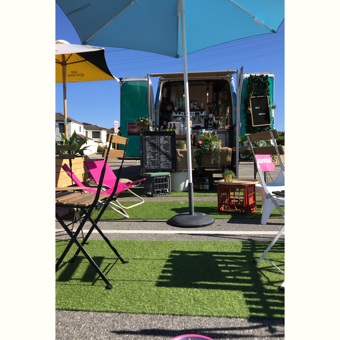 Pop up cafe