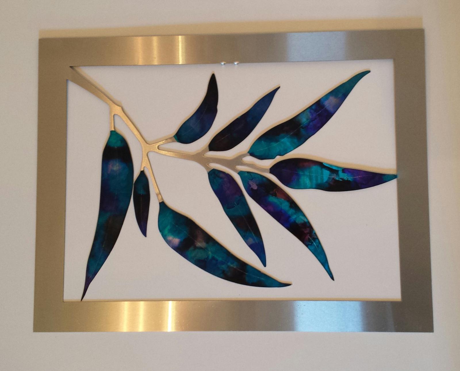 Galaxia Metal Painted Wall Art