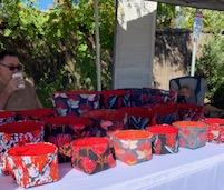Fabric Gift Bins