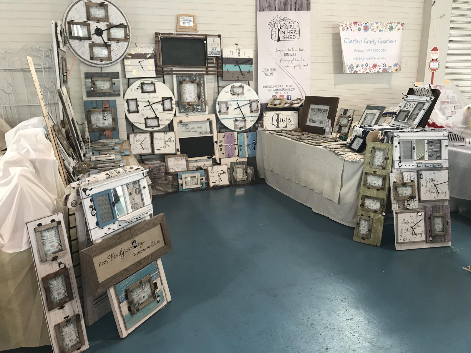 Stall set up indoor