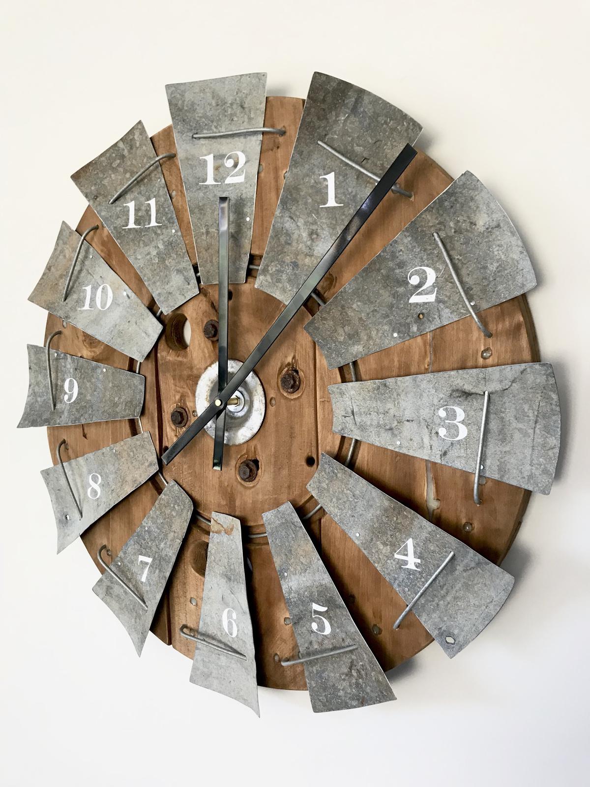 Windmill Clock