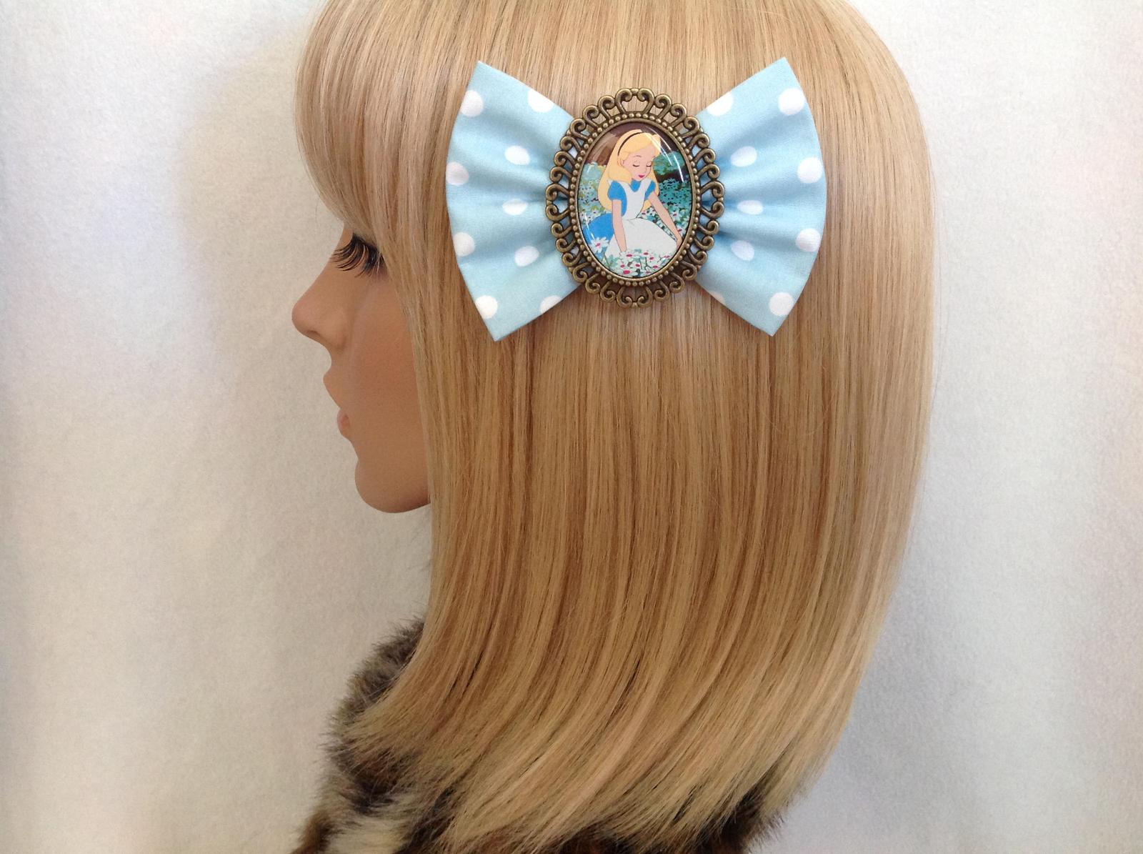 Alice in Wonderland large bow