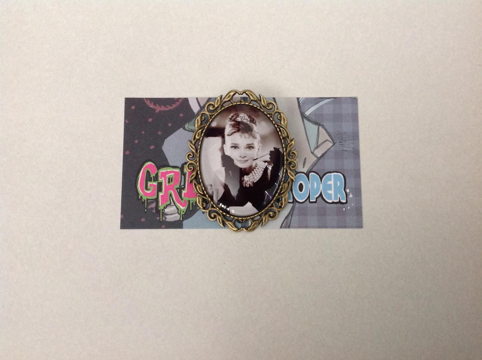 Audrey Hepburn brooch